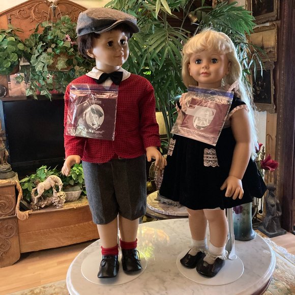 Platinum Patti Playpal Life Size Doll New Old Stock 1990s Ashton Drake Gallery - Picture 7 of 7